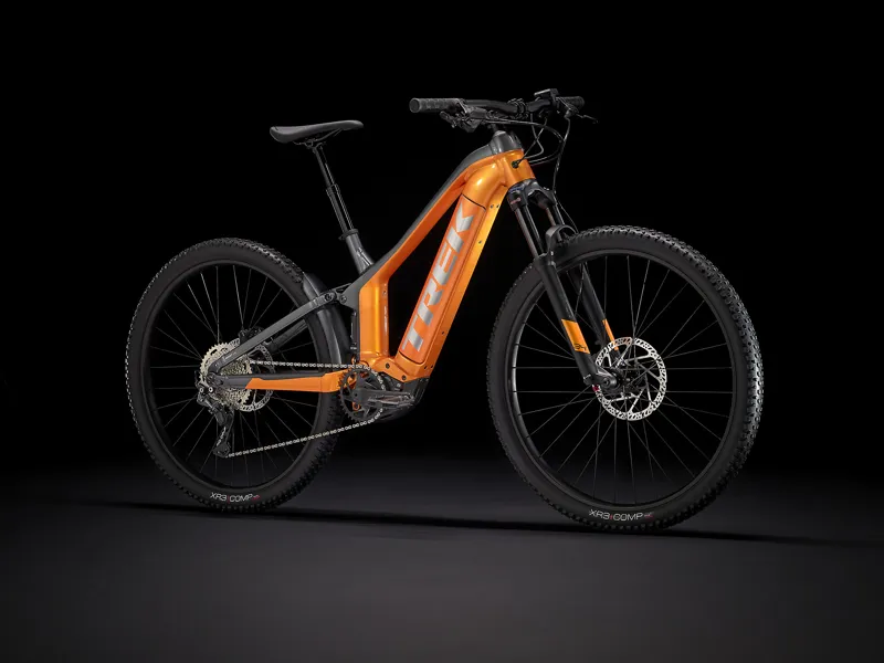 Trek Powerfly FS 4 625Wh Electric Mountain Bike 2022 in Orange-1