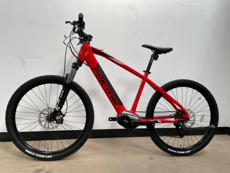 EX-DEMO Forme Curbar HT-E PRO Electric Mountain Bike Medium 2022 in Red-1