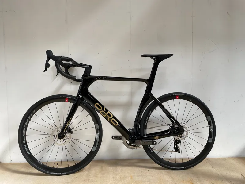EX-DISPLAY Orro Venturi STC Rival Etap Black Gloss Road Bike 57.6 TT XL 2022 in Black-1