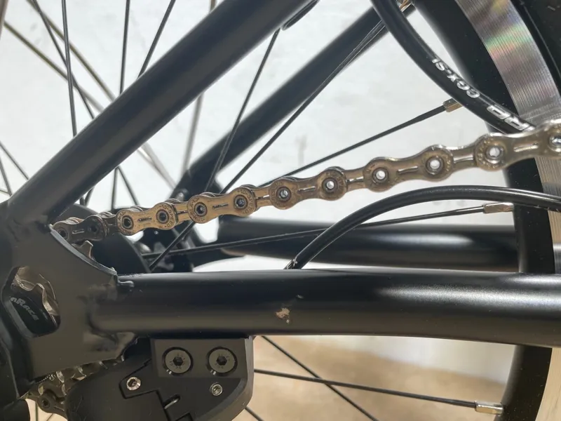 EX-DISPLAY Brompton P Line Urban Low Folding Bike in Storm Grey-1