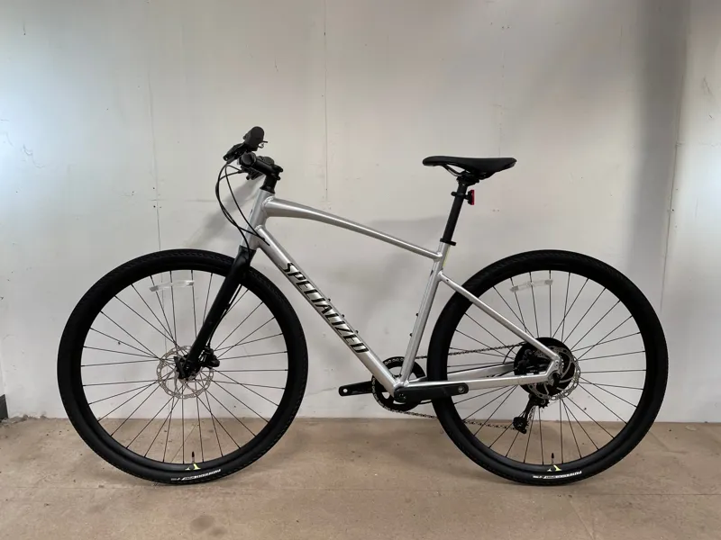 EX-DEMO Specialized Sirrus X 3.0 Hybrid Bike Medium 2021 in Silver -1