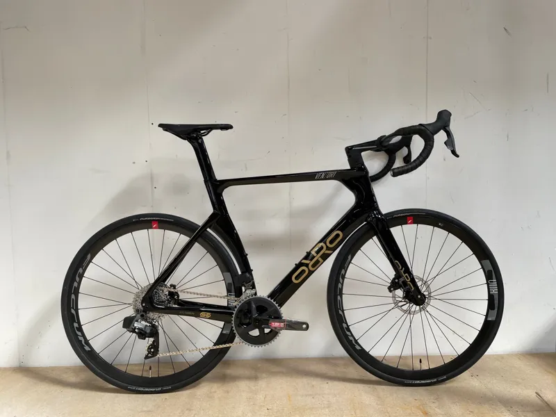 EX-DISPLAY Orro Venturi STC Rival Etap Black Gloss Road Bike 57.6 TT XL 2022 in Black