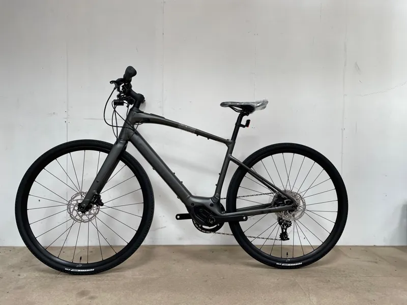 EX-DISPLAY Specialized Turbo Vado SL 4.0 Electric Hybrid Bike Medium 2023 in Smoke Black-2