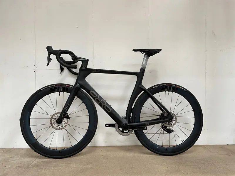 EX-DEMO Orro Venturi STC Rival eTap Road Bike Large 2022 in Matt Black-2