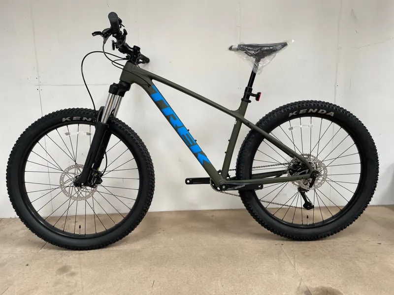 EX-DISPLAY Trek Roscoe 6 Hardtail Mountain Bike Medium Large 2023 in Green -2