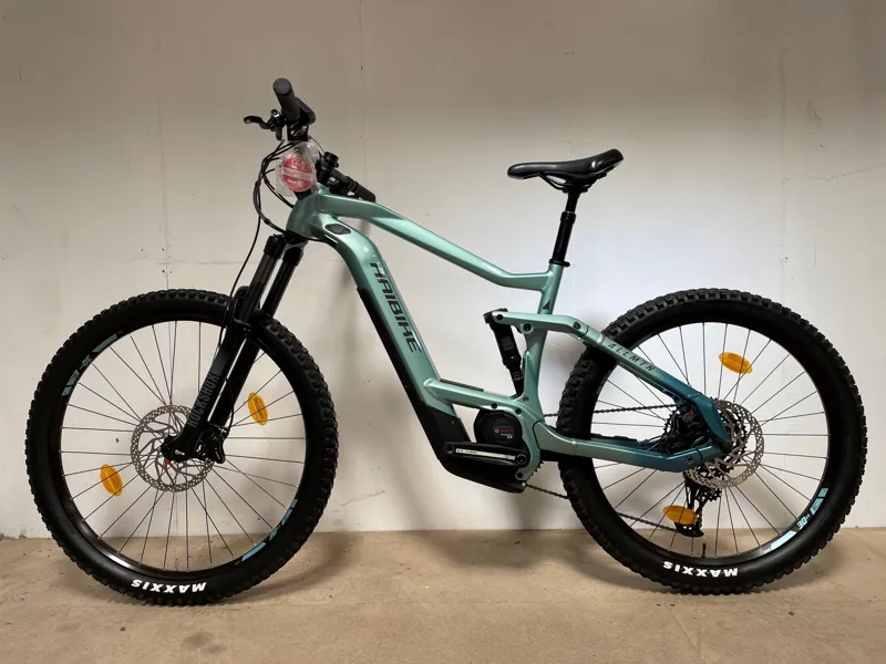 EX-DEMO Haibike ALLMTN 3 Electric Full Suspension MTB 47cm 2022 in Gloss Metal-4