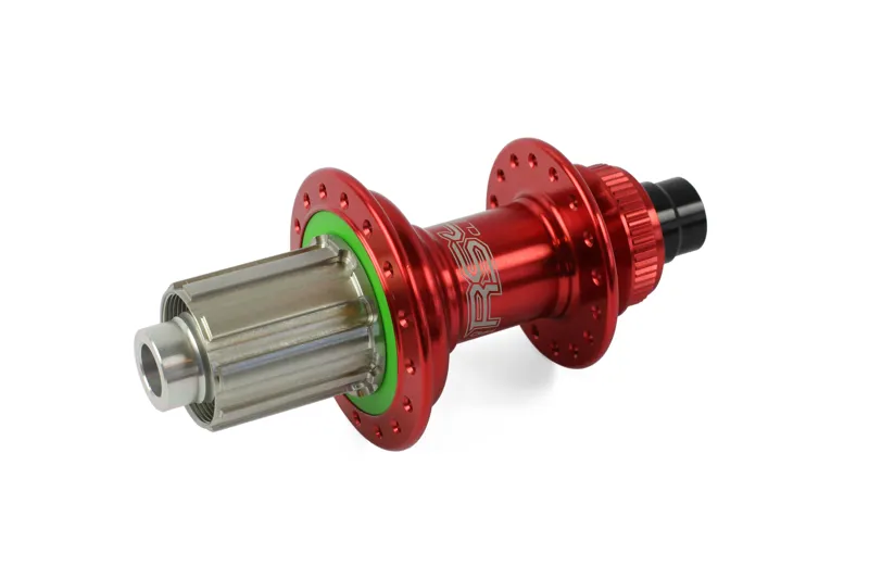 Hope Pro 4 Rear Hub 142x12 in Red-1