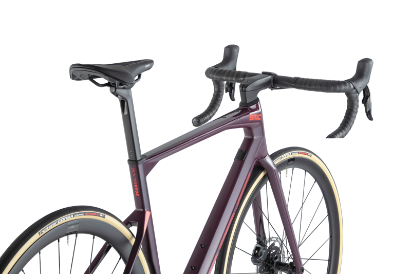 BMC Roadmachine 01 Four Force AXS Road Bike 2022 in Purple-4