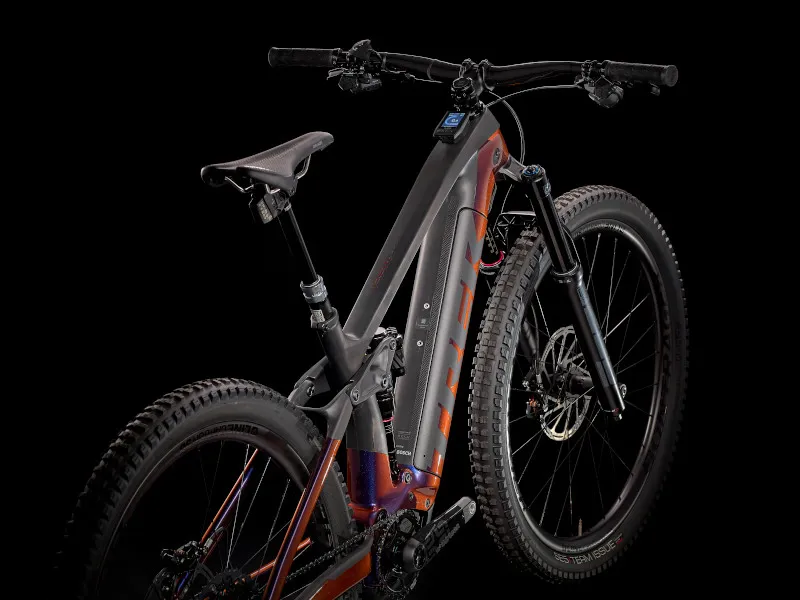 Trek Rail 9.9 X01 AXS Electric Full Suspension Mountain Bike 2021 in Phaze Purple-1