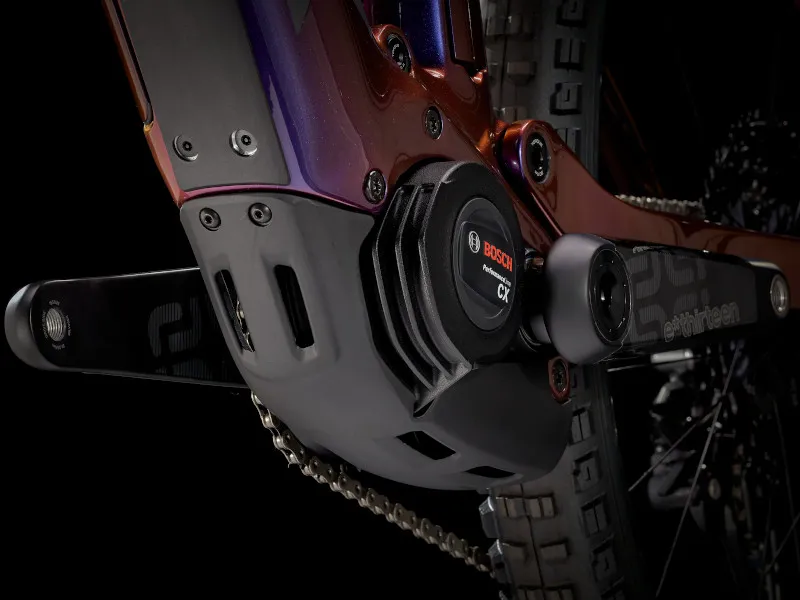 Trek Rail 9.9 X01 AXS Electric Full Suspension Mountain Bike 2021 in Phaze Purple-7