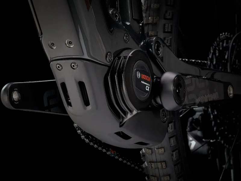 Trek Rail 9.9 X01 Electric Full Suspension Mountain Bike 2022 in Carbon Red-7