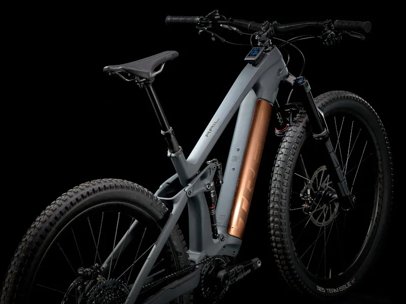 Trek Rail 9.9 X01 Electric Full Suspension Mountain Bike 2021 in Root Beer-1