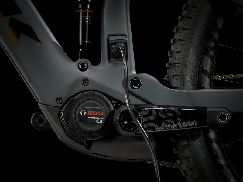 Trek Rail 9.9 X01 Electric Full Suspension Mountain Bike 2021 in Root Beer-2