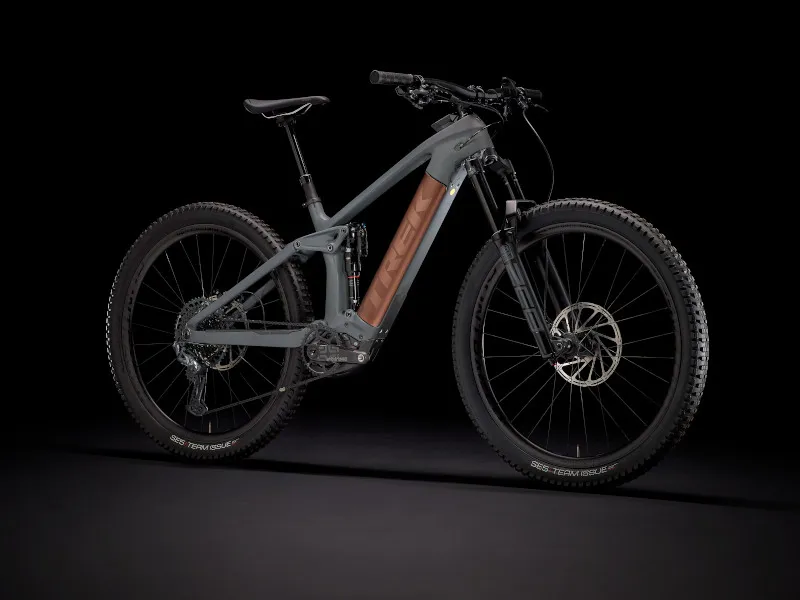 Trek Rail 9.9 X01 Electric Full Suspension Mountain Bike 2021 in Root Beer-11