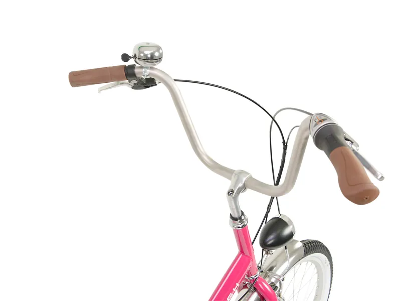 Raleigh Hoppa Womens Hybrid Bike 2023 in Rasberry Pink-3
