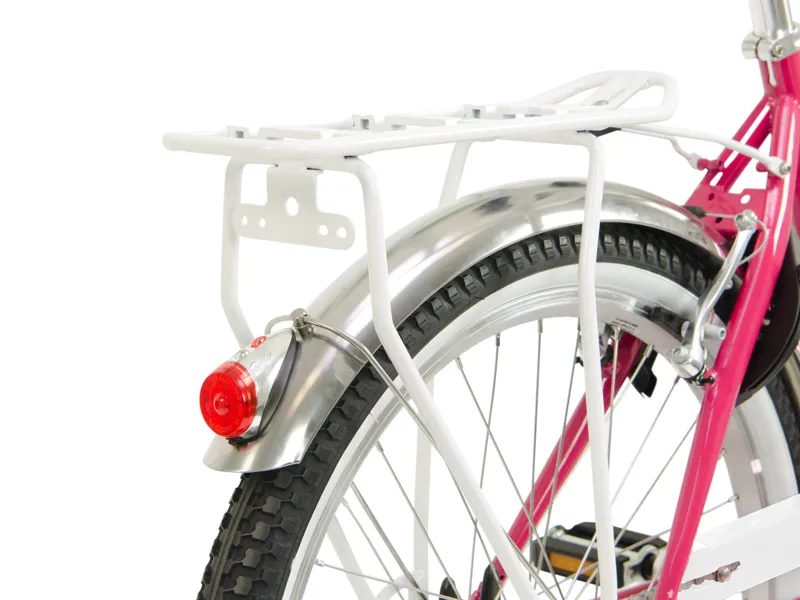 Raleigh Hoppa Womens Hybrid Bike 2023 in Rasberry Pink-7