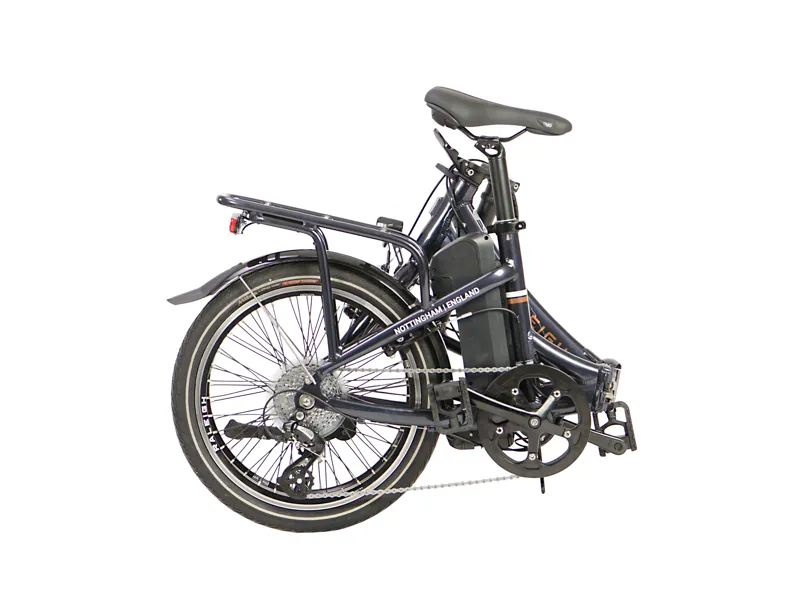 Raleigh Stoweway Electric Folding Bike 2022 in Black-11