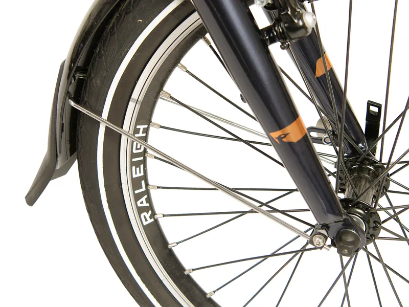 Raleigh Stoweway Electric Folding Bike 2022 in Black-3