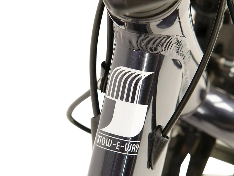 Raleigh Stoweway Electric Folding Bike 2022 in Black-6