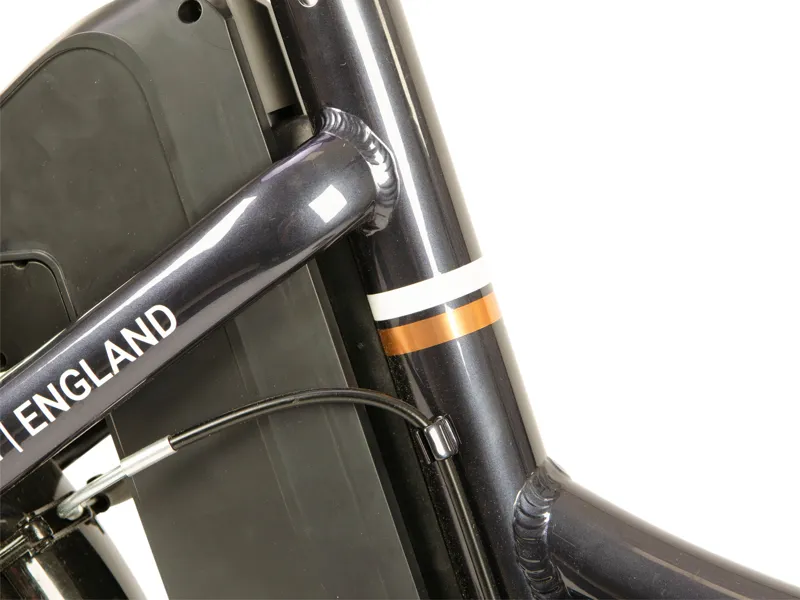 Raleigh Stoweway Electric Folding Bike 2022 in Black-8