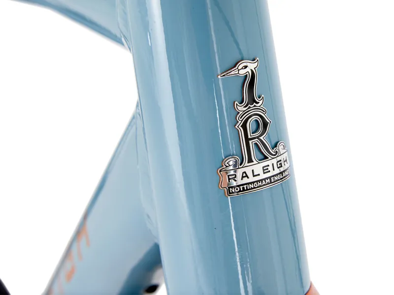 Raleigh Trace Electric Hybrid Bike 2023 in Blue-8