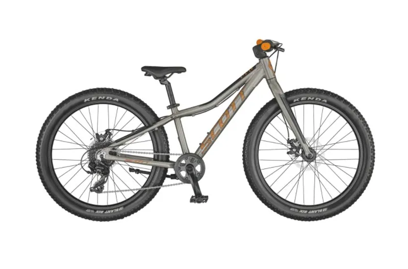 Scott Roxter 24 inch Kids Mountain Bike 2022 in Raw Alloy