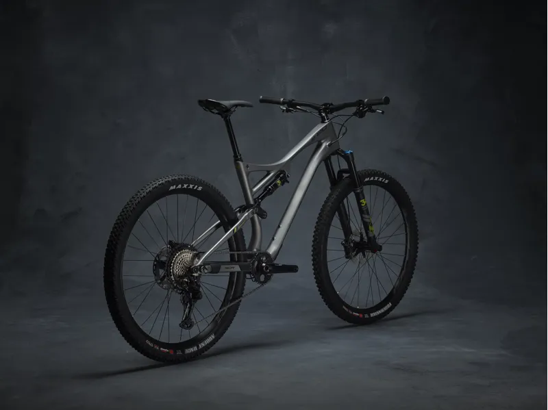 Whyte S-120C RS V3 Full Suspension Mountain Bike 2021 in Silver-2