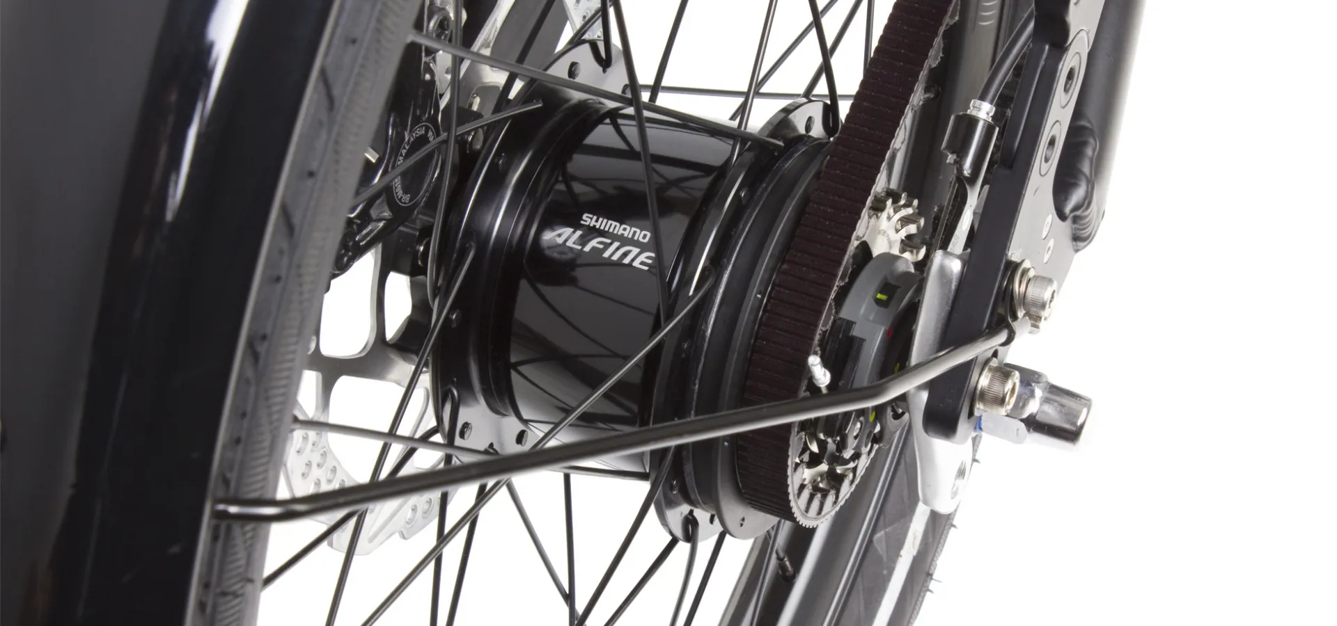 Tern Verge S8i Folding Bike With 20 Inch Wheels 2023 in Satin Grey