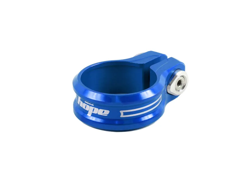 Balfes Bikes Hope Seat Bolt Clamp in Blue | Free postage over £30, £10 off first order, price match & 0% finance.