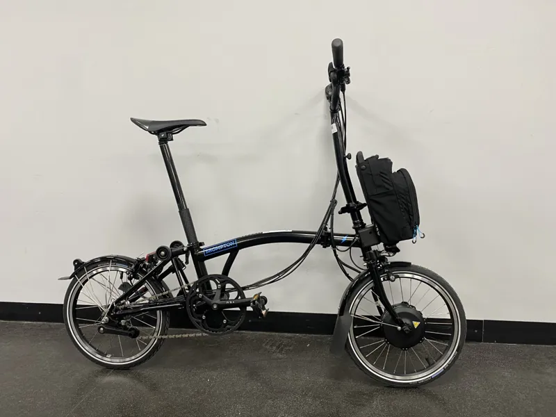 Ex-Display Brompton H6L Electric Folding Bike 2022 in Black