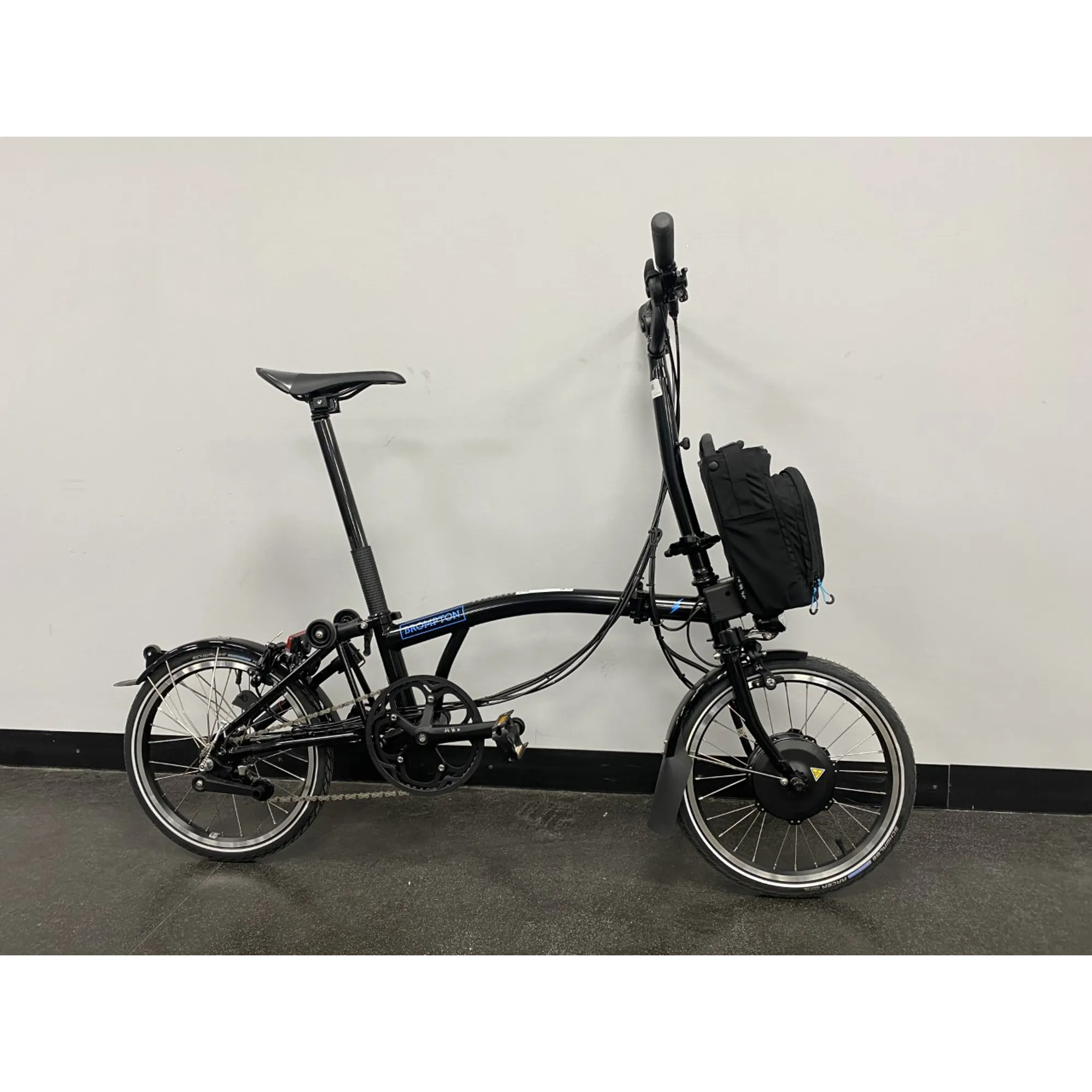 Ex-Display Brompton H6L Electric Folding Bike 2022 in Black