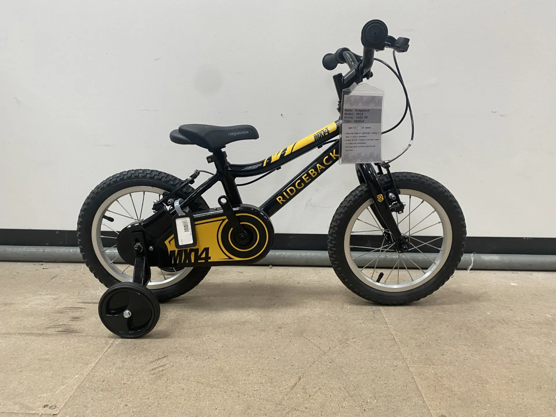 Kids Bike Ridgeback Mx14 Ridgeback MX14 Blue Blue One Size