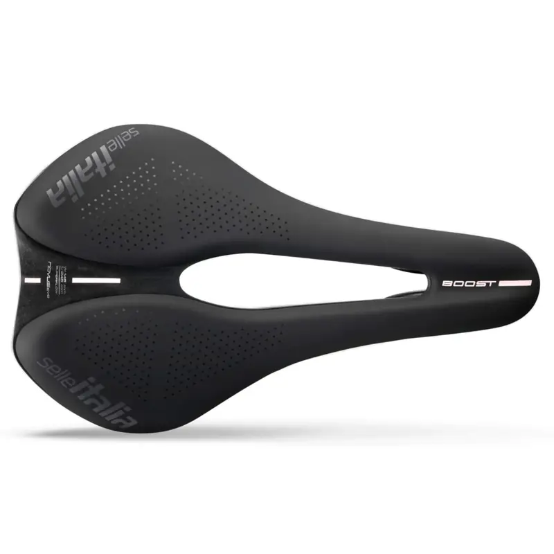 Balfes Bikes Selle Italia Novus Boost Evo TM Superflow Saddle in Black | Free postage over £30, £10 off first order, price match & 0% finance.