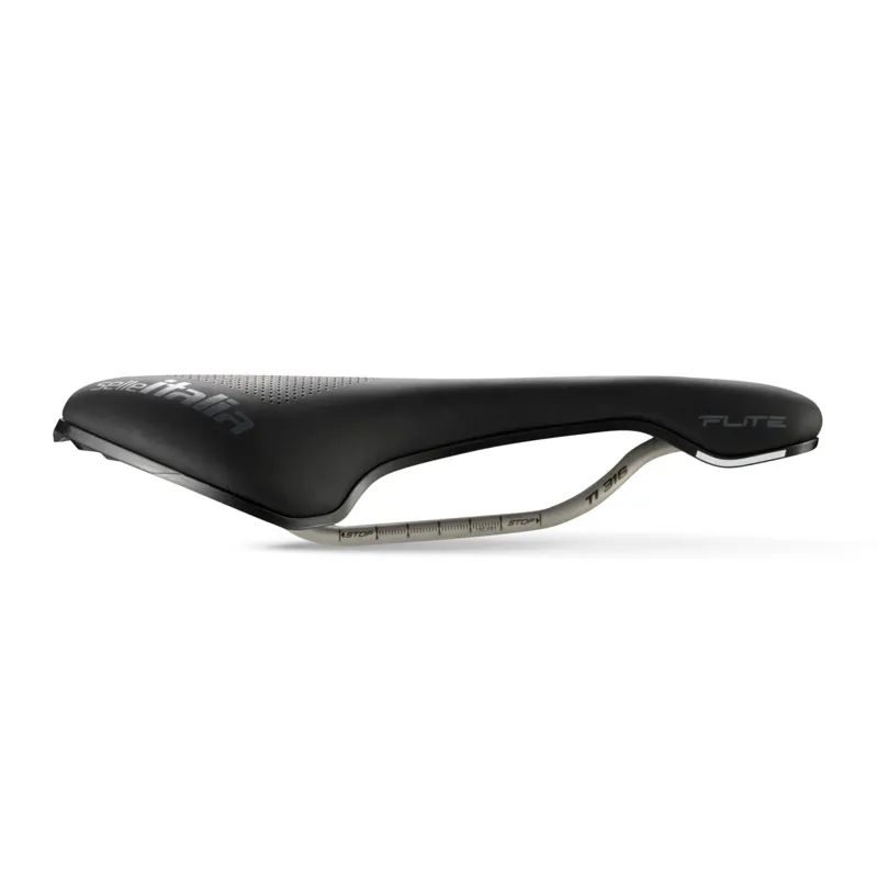 Selle Italia Flite Boost TI316 Superflow Endurance S3 Saddle in Black-1