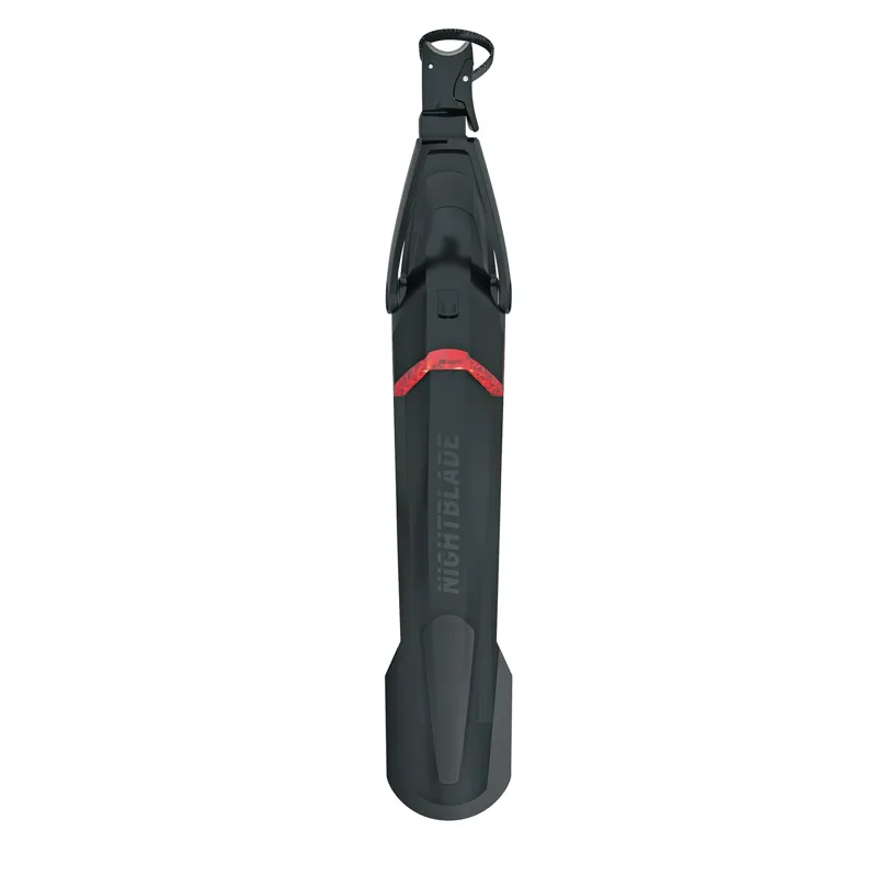 SKS Nightblade Mudguard with Integrated Light in Black-1