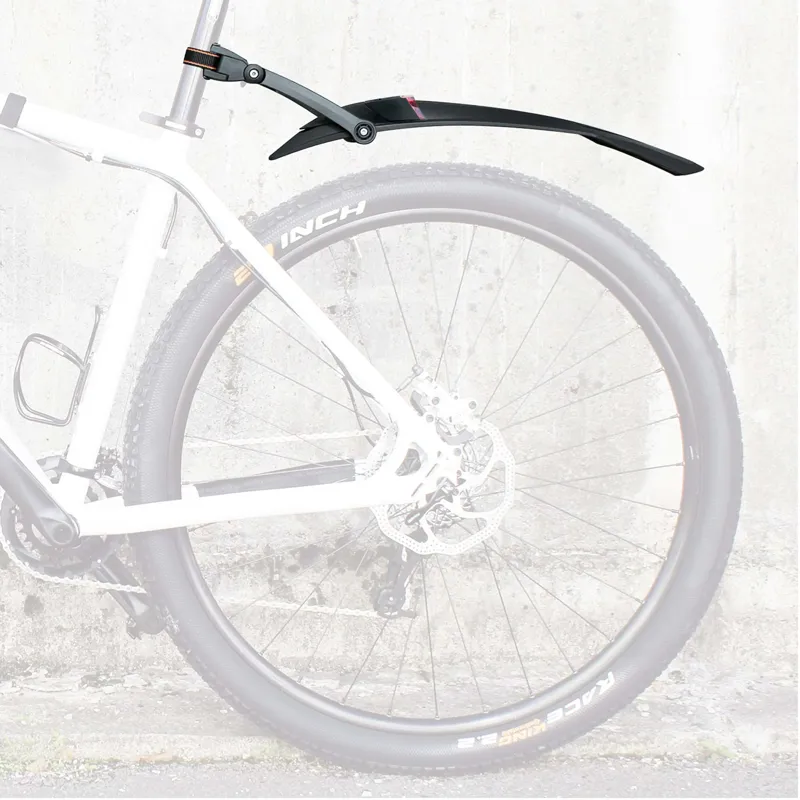 SKS Nightblade Mudguard with Integrated Light in Black-2