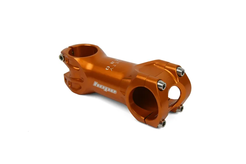 Hope XC Stem 90mm 0 Degree in Orange 