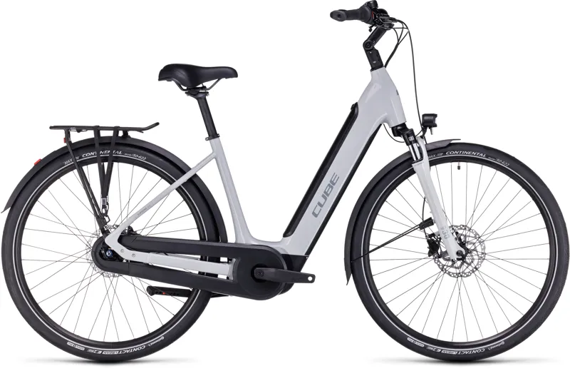 Cube Supreme Easy Entry Hybrid One 500 2025 Electric Bike in Grey