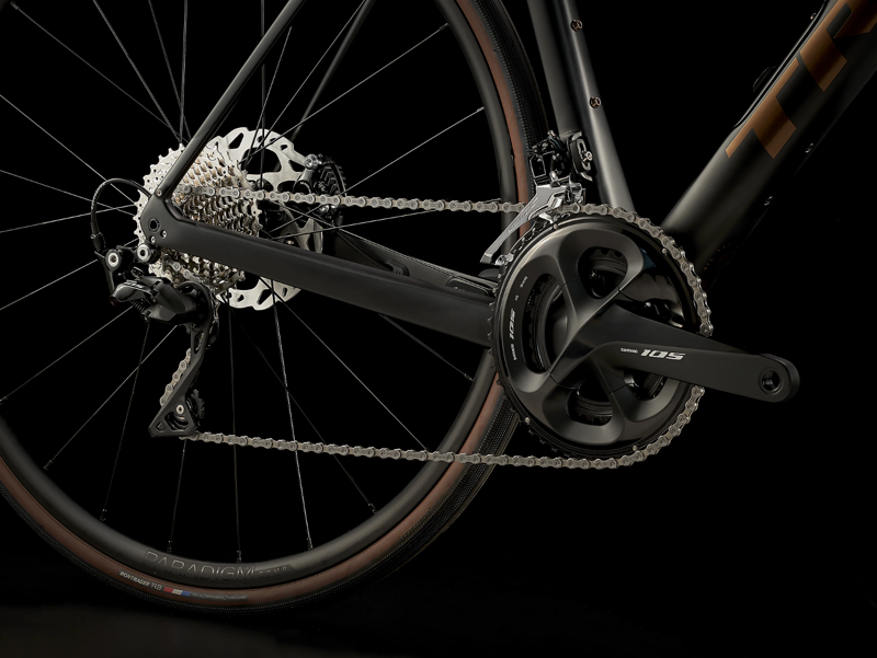 Trek Domane SL 5 Gen 3 Disc Carbon Road Bike 2023 in Black-8