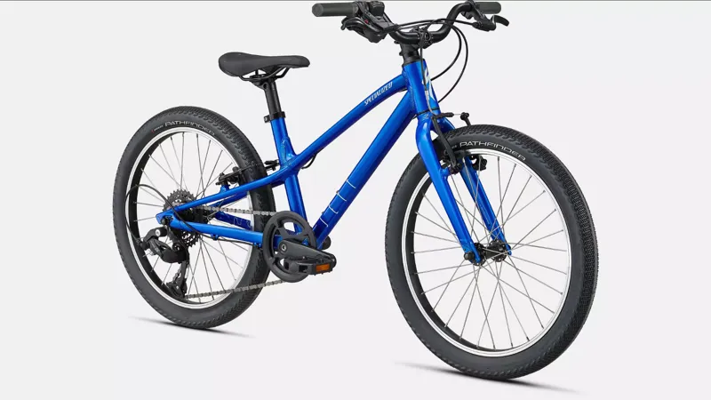 Specialized Jett 20 inch Kids Bike 2026 in Gloss Cobalt Ice Blue-1