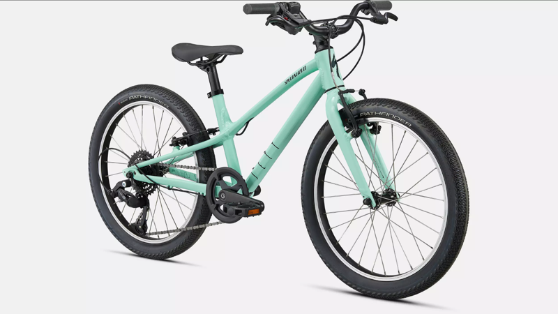 Specialized Jett 20 inch Kids Bike 2026 in Gloss Oasis Forest Green-1