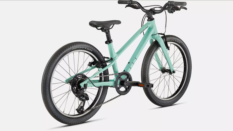 Specialized Jett 20 inch Kids Bike 2026 in Gloss Oasis Forest Green-2