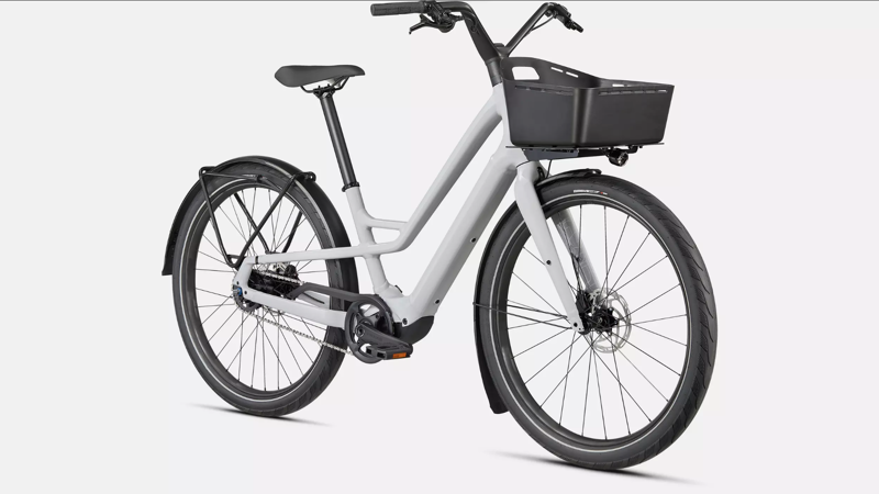 Specialized Turbo Como SL 4.0 Electric Hybrid Bike 2022 in Dove Grey-1