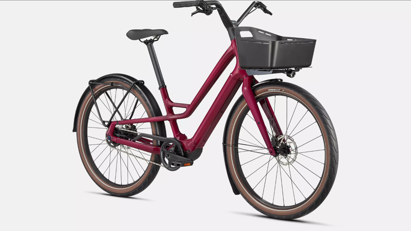 Specialized Turbo Como SL 4.0 Electric Hybrid Bike 2022 in Raspberry-1