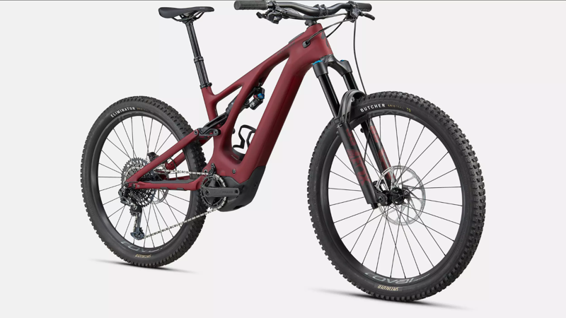 Specialized Turbo Levo Expert Carbon Electric Full Suspension Mountain Bike 2023 in Red-2