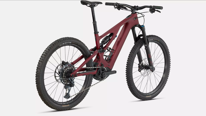 Specialized Turbo Levo Expert Carbon Electric Full Suspension Mountain Bike 2023 in Red-1
