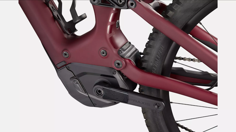 Specialized Turbo Levo Expert Carbon Electric Full Suspension Mountain Bike 2023 in Red-8