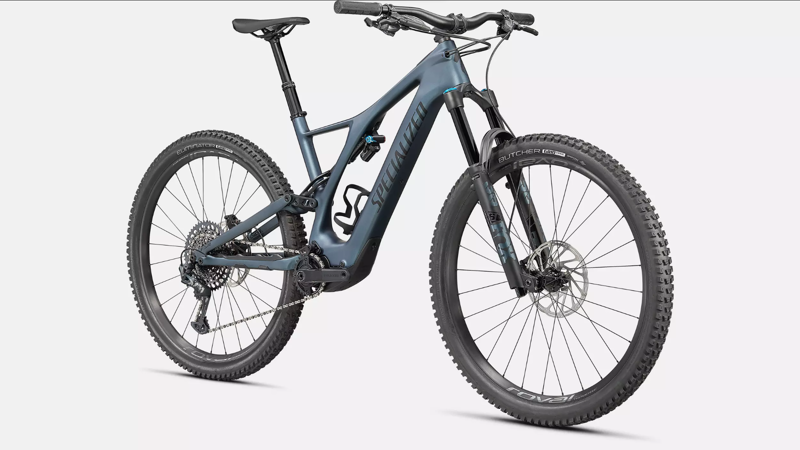 Specialized Turbo Levo SL Expert Carbon Electric Full Suspension Mountain Bike 2022 in Blue-1