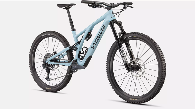 Specialized Stumpjumper EVO Comp Full Suspension Mountain Bike 2023 in Artic Blue-1
