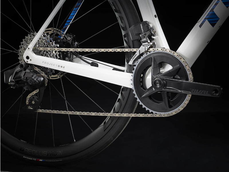 Trek Domane SLR 6 eTap Gen 3 Carbon Road Bike 56 2022 in Trek White/Blue-6